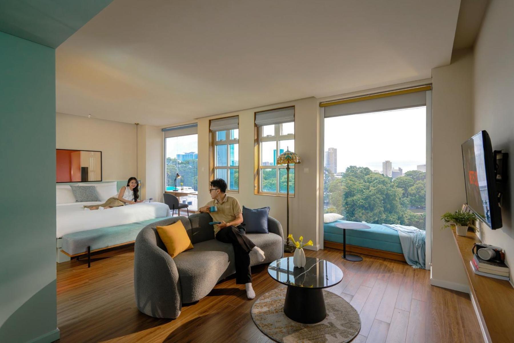 M Village Hotel Tao Dan Park Хошимин Екстериор снимка
