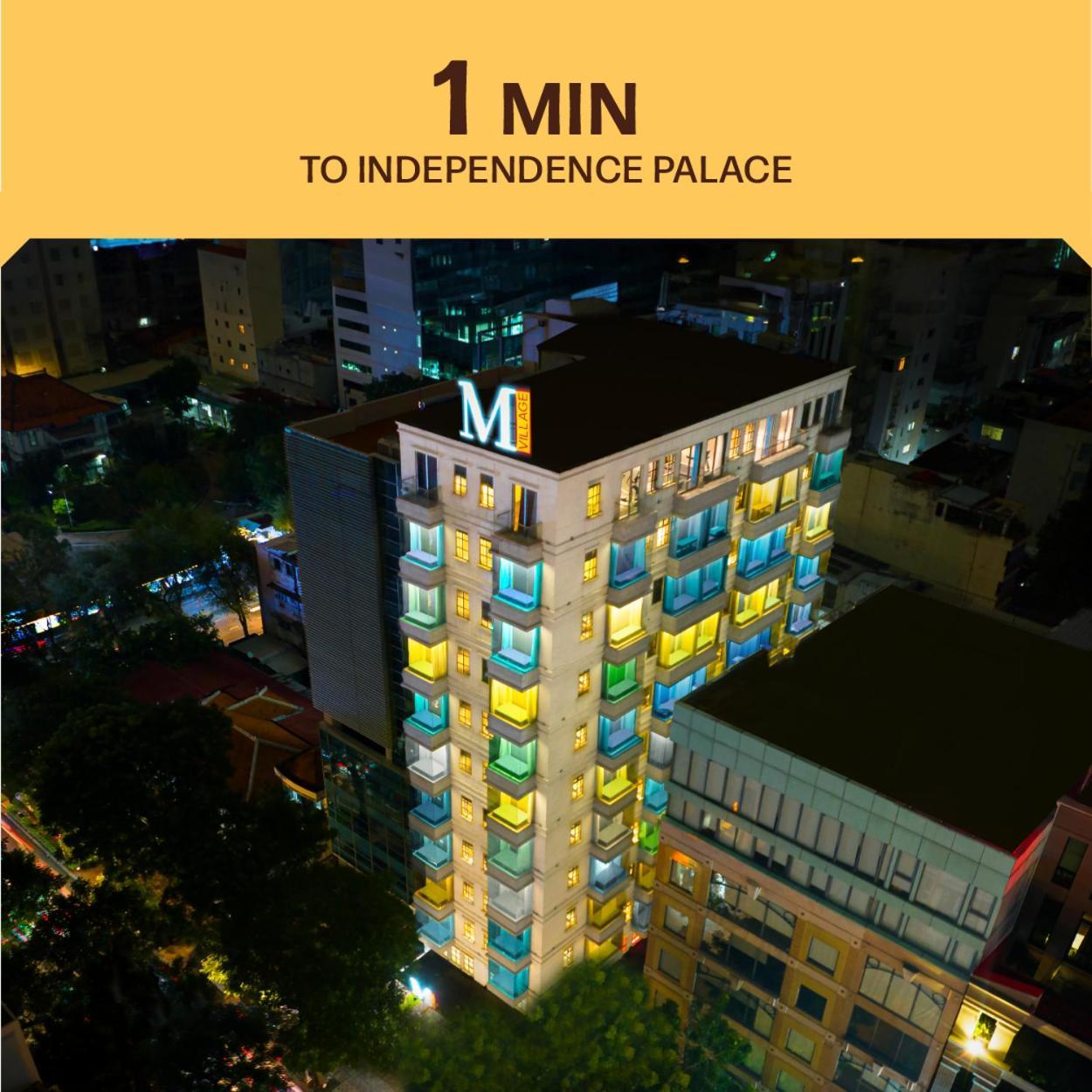 M Village Hotel Tao Dan Park Хошимин Екстериор снимка